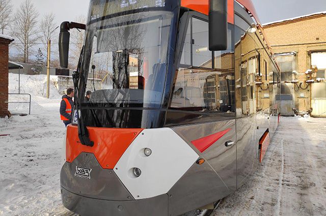 В Краснодар из Усть-Катава отправили первый трамвай партии 2021 года