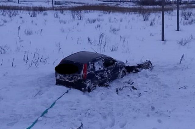 На трассе Оренбург-Казань полугодовалый малыш пострадал в ДТП в «Форд Фиеста».