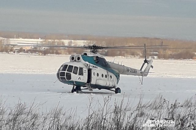 Жену Сумишевского доставили на вертолете в красноярскую краевую больницу