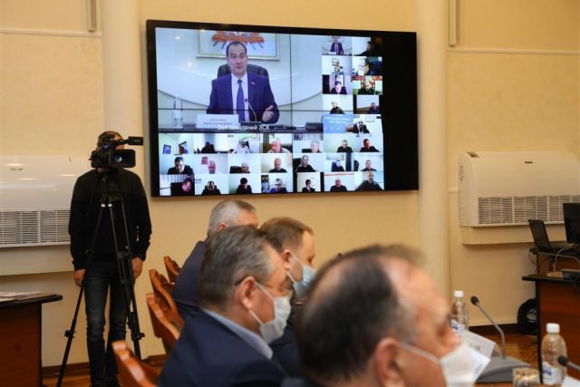 Председатель ЗСК подвел итоги работы фракции «Единая Россия» за 2020 год