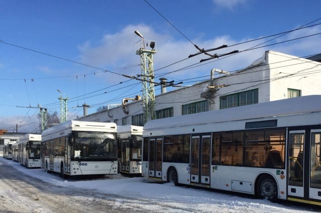 В Чувашию прибыли 29 новых троллейбусов из 68 закупленных