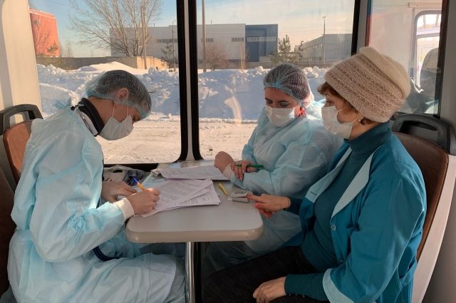 В Рязани начал работу мобильный пункт вакцинации от коронавируса