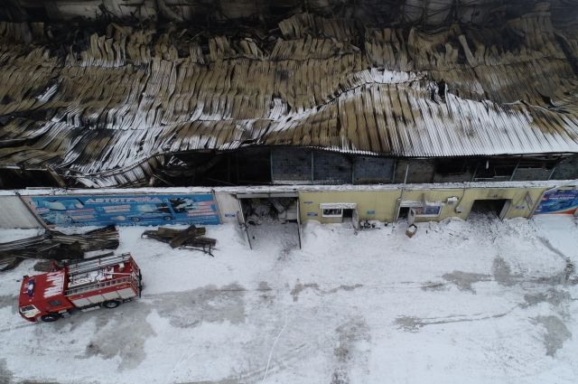 В Красноярске потушили возгорание, в котором погибли трое пожарных