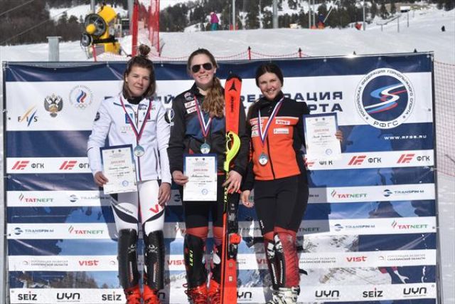 Камчатская горнолыжница выиграла супергигант Кубка России и FIS-гонку