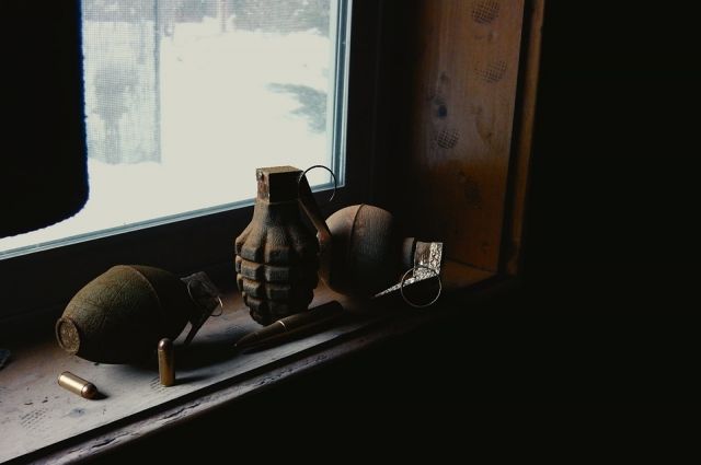 В Оренбурге на улице Аксакова нашли ручную гранату, которая оказалась неопасным муляжом.