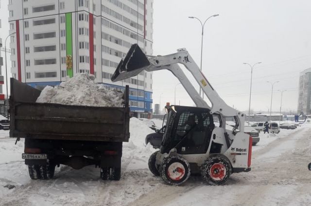 С начала зимы с улиц Ульяновска вывезли 115 тысяч тонн снега