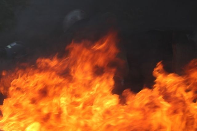 В Пензенской области сгорели два сарая и одна баня