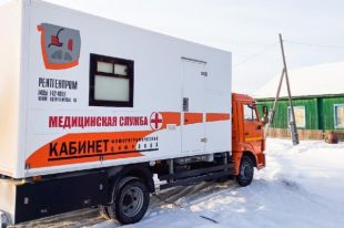 Врачи на «Автопоезде здоровья» доехали до нижнетавдинского Заболотья