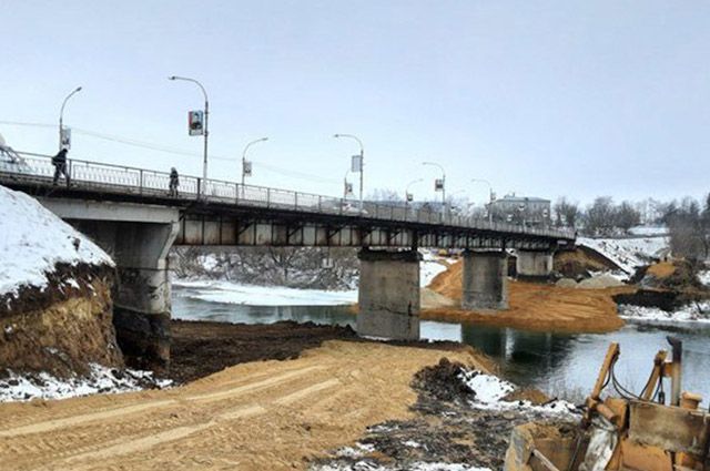 В Данкове Липецкой области 11 февраля планируют перекрыть мост через Дон