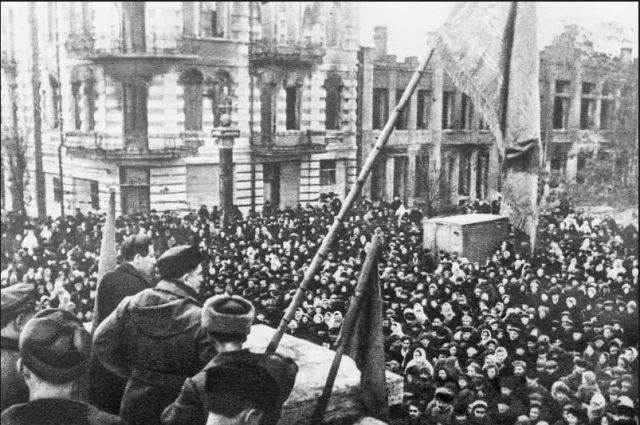Освобождение Краснодара, 1943 год.