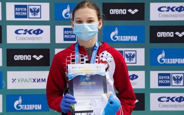 12-летняя пловчиха из Удмуртии победила во всероссийских соревнованиях
