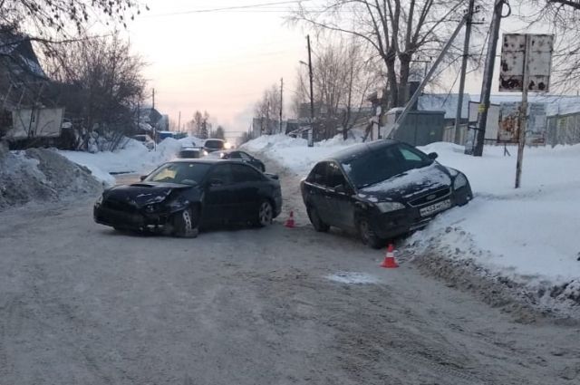 Два ребенка пострадали в результате ДТП в Новосибирске