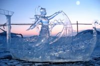 фестиваль ледовых скульптур "Живи на Байкале"