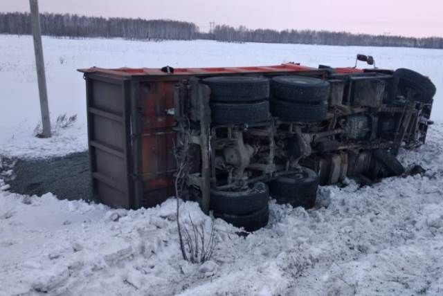 Нетрезвый водитель устроил ДТП с грузовиком под Челябинском