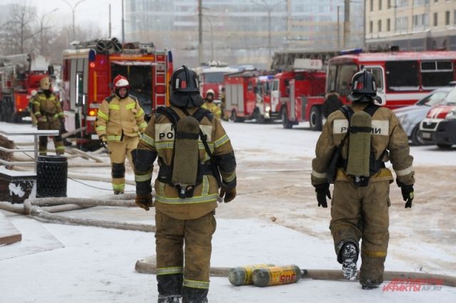 Пожар в здании в центре Москвы потушен