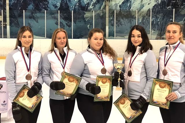 Сборная области по кёрлингу завоевала бронзу всероссийских соревнований