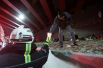 Монтеррей, Мексика. Полиция раздает бездомным горячий шоколад во время рекордных холодов.