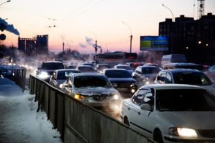 Новосибирск уже несколько дней просто живет в пробках