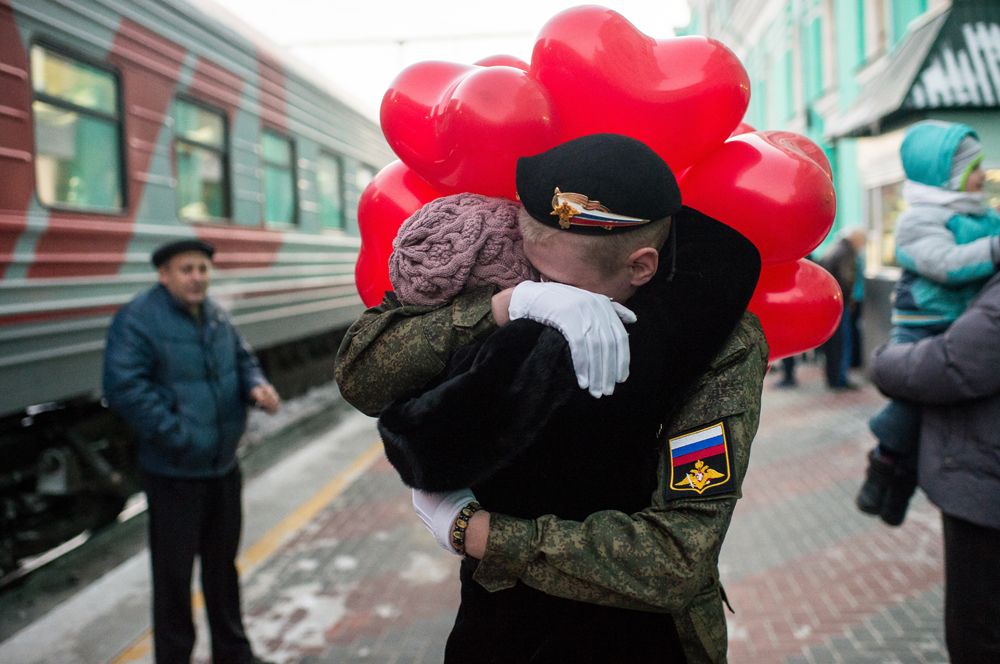 Встреча уволенных в запас солдат, 2016 г.