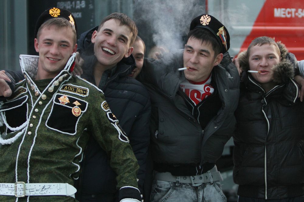 Солдаты срочной службы, уволенные в запас, 2011 г.