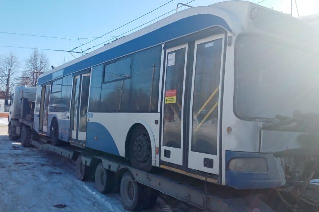 Из 30 подаренных Москвой троллейбусов 15 уже прибыли в Ульяновск