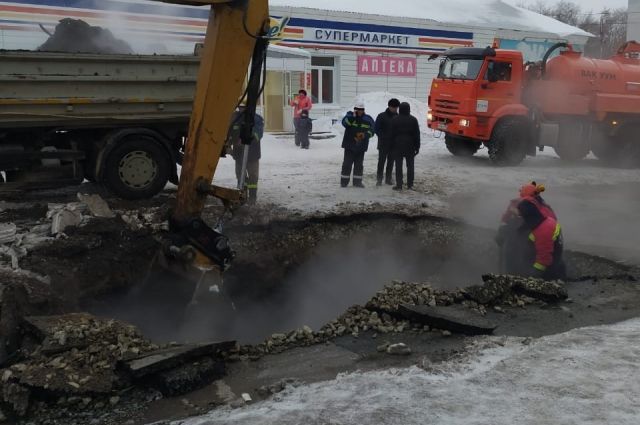 В Новосибирске 16 домов остались без тепла и горячей воды из-за аварии