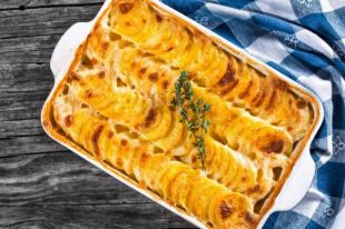 Что приготовить на обед: рецепт картофельной запеканки с курицей и грибами
