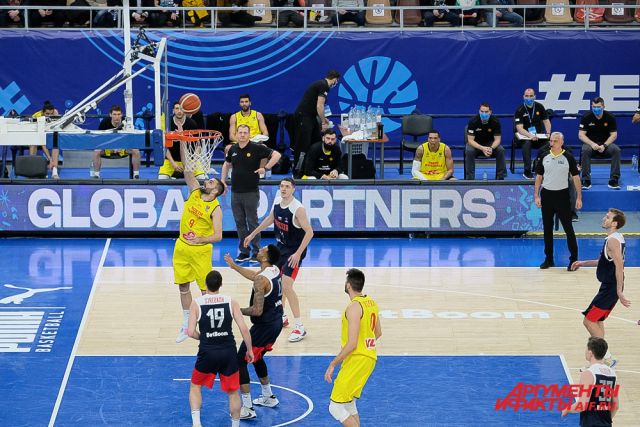Российские баскетболисты разгромили в Перми команду из Северной Македонии