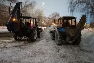 В Бузулуке с вечера перекроют одну из дорог для вывоза снега.