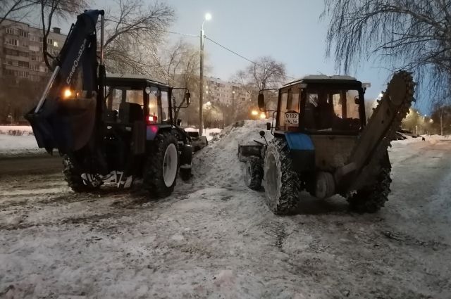 В Бузулуке перекроют одну из дорог для вывоза снега