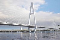 Новый вантовый мост хотят строить недалеко от старого Коммунального.