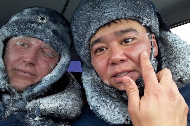 В Оренбуржье полицейский получил обморожение после дежурства на трассе