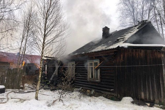 На пожаре в Гусь-Хрустальном районе погиб пенсионер