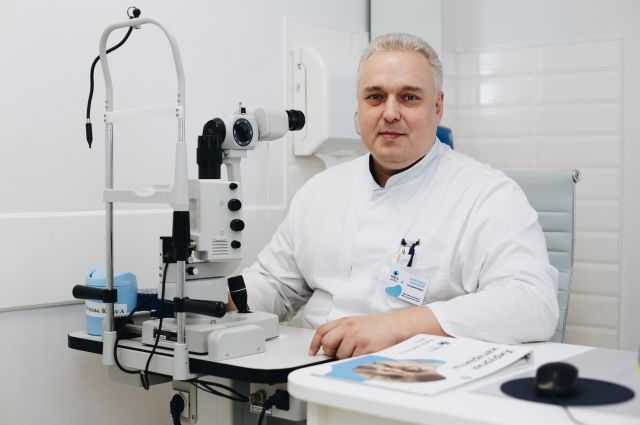 Офтальмолог Григорий Карпухин.