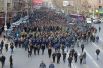 Премьер-министр Армении Никол Пашинян и его сторонники прошли маршем в Ереване.