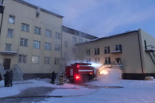 В Якутии произошел пожар в здании школы