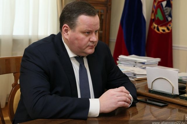 Алтайский губернатор встретился с министром труда и соцзащиты России