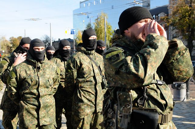 Украинские националисты.