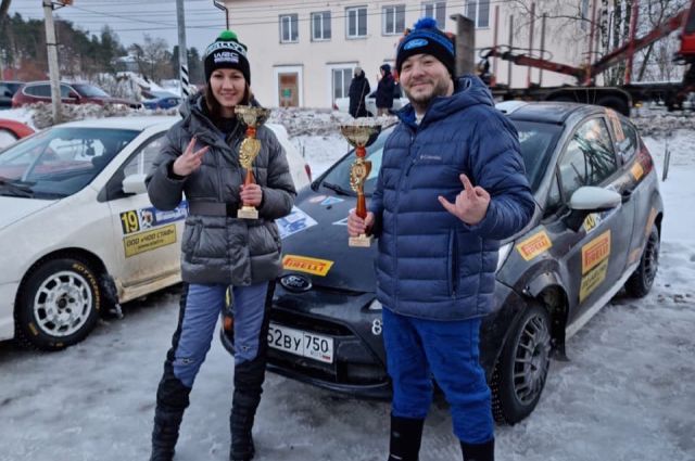 Экипаж с участием псковички одержал победу на этапе Кубка России по ралли