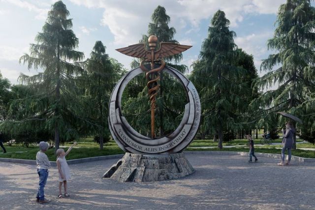 Скульптуру для «Сквера врачей» утвердили в Хабаровске