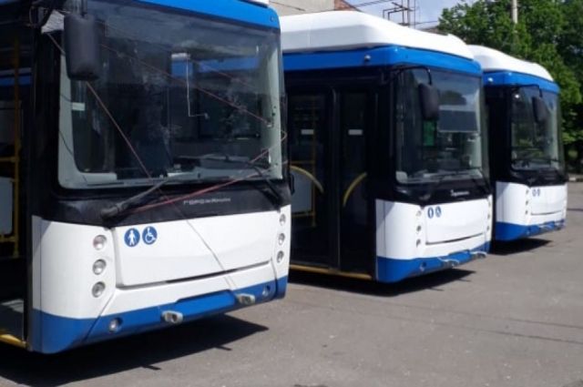 Ещё десять новых троллейбусов выехали на маршруты Ростова
