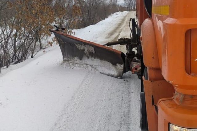 На уборку снега в Хабаровском крае направили дополнительную технику