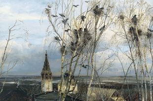 Алексей Саврасов. Грачи прилетели.