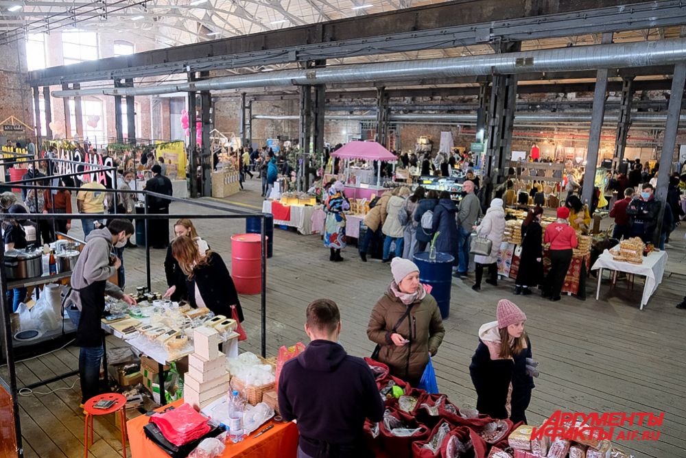 Весенний фестиваль RED Market в Перми.