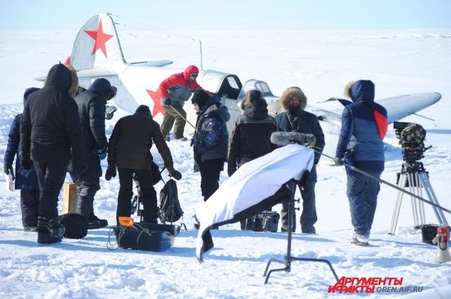 Осталась в небе. В Оренбуржье снимается кино о легендарной летчице