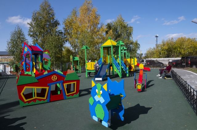 На 52 общественных территориях Омской области появятся детские площадки |  ОБЩЕСТВО | АиФ Омск