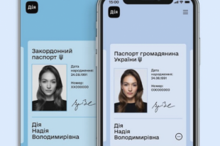 Рада планирует узаконить электронные паспорта в приложении «Дия»