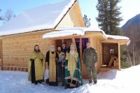 Жилище освятил предстоятель Русской православной старообрядческой церкви.