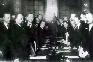 Подписание Рижского договора, 18 марта 1921 г.