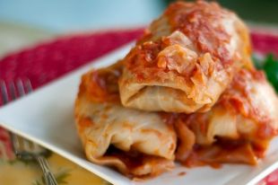 Постное меню: рецепт голубцов с рисом и грибами
